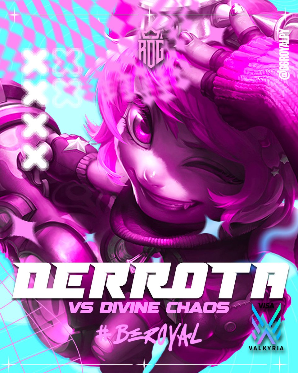 ⚜️ VISA VALKYRIA⚜️

Una dura derrota frente a las chicas de #DivideChaos en el Bo1 a favor de ellas en la @ligavalkyria pero seguimos teniendo otra oportunidad.

💫 Las joyas de la corona aún no caen!💫

✨Nos vemos en la siguiente fecha✨

#BEROYAL #GOROG