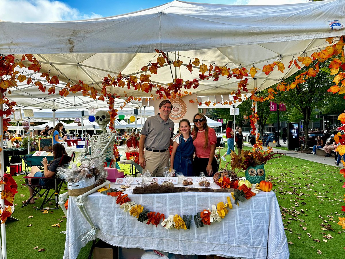 ScottRLassiter's tweet photo. Fantastic and full day at @townoffuquayvarina Fall Fest, in @TownofGarner at the @GarnerFire Firemen’s Day Parade, serving as a judge for the Raleigh Children’s Business Fair &amp; serving as emcee for the @KTPCary race supporting play for children of all abilities #ncpol https://t.co/pvY8DJDFZq