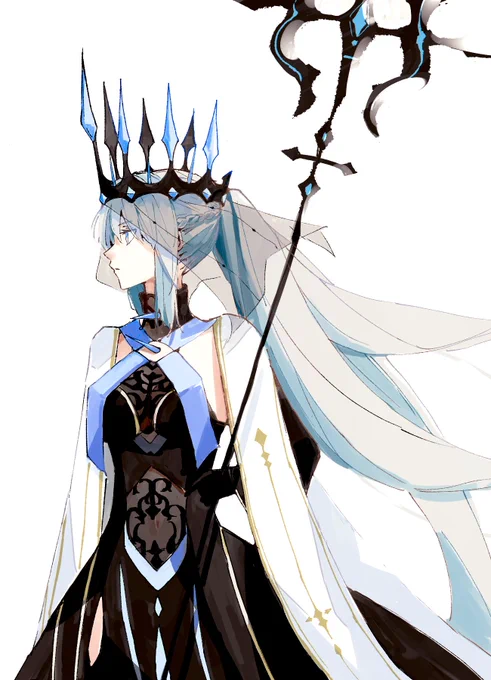 モルガン #FGO冬の女王霊衣好き 