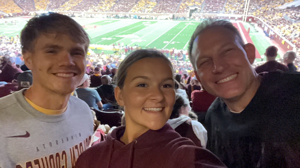Let’s go gophs!  
#gogophers
#gophergameday