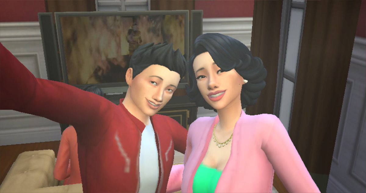 || Messed around in Sims again and tweaked Susan and Jake a bit. Mods came in handy making them look way better.