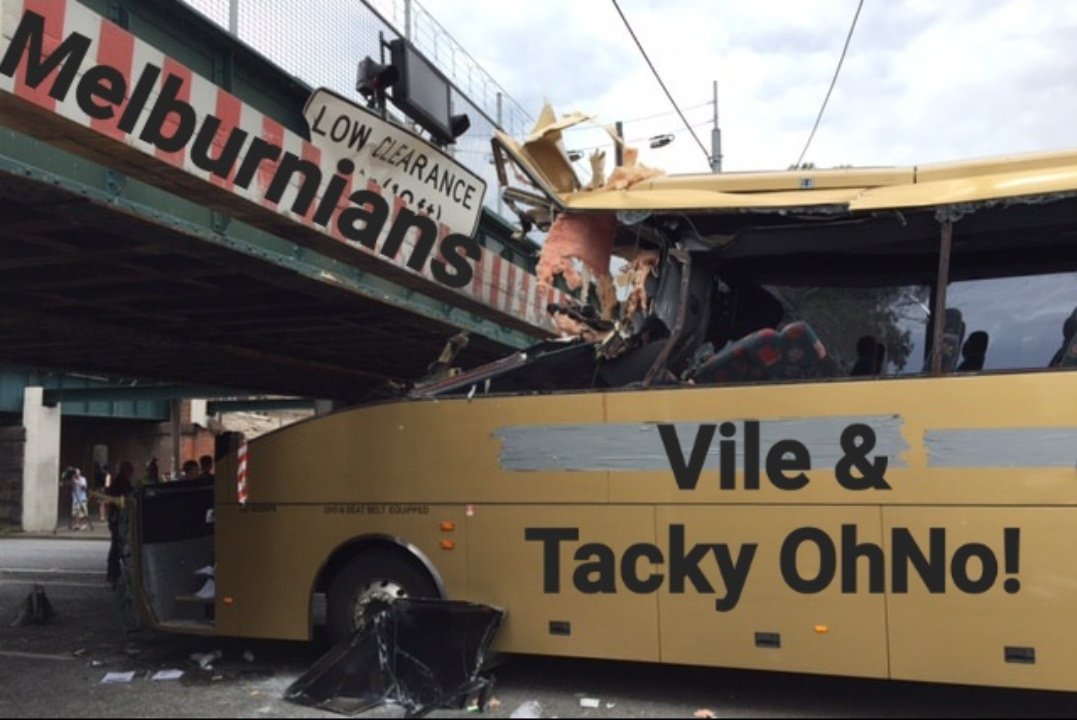 Remember: Vile and Tacky OhNo! are the reasons why no one likes Vile and TackyOhNo!

They're not welcome here.
