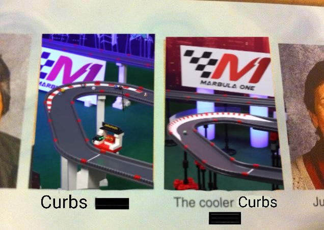 If this M1 season has taught us anything, it's definitely that banked curbs are awesome.