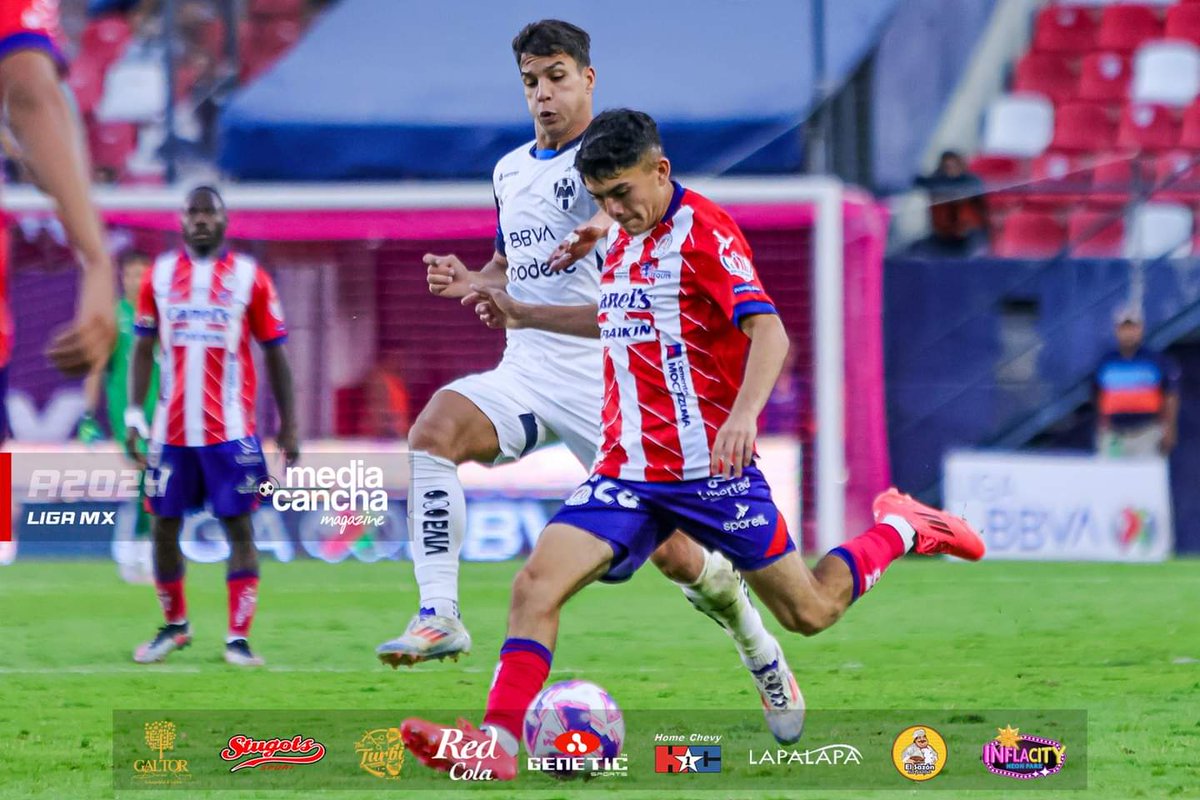 MediaCanchaSlp's tweet photo. ⏱️ Min 67' |   🇦🇹 Atlético De San Luis 1 - 0 Monterrey 🤠

#AtleticoDeSanLuis #LigaMx #Apertura2024 #ADSLvsRayados #Rayados #Monterrey https://t.co/AD0VEwrrQh