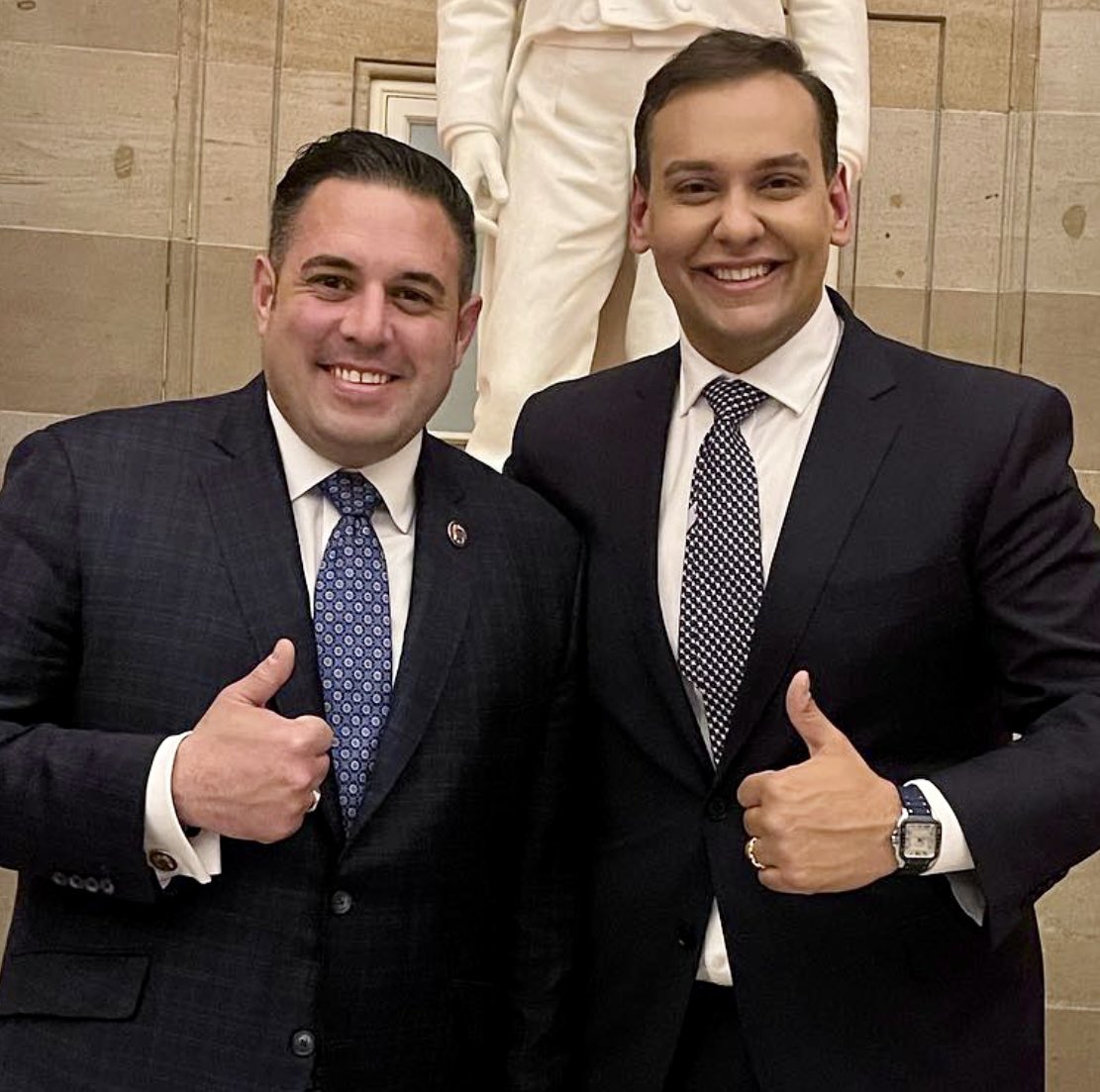 3D_K12's tweet photo. @LawlerLies Time for the lot of these MAGA grifters to join @georgesantos https://t.co/4I0d7H6aux
