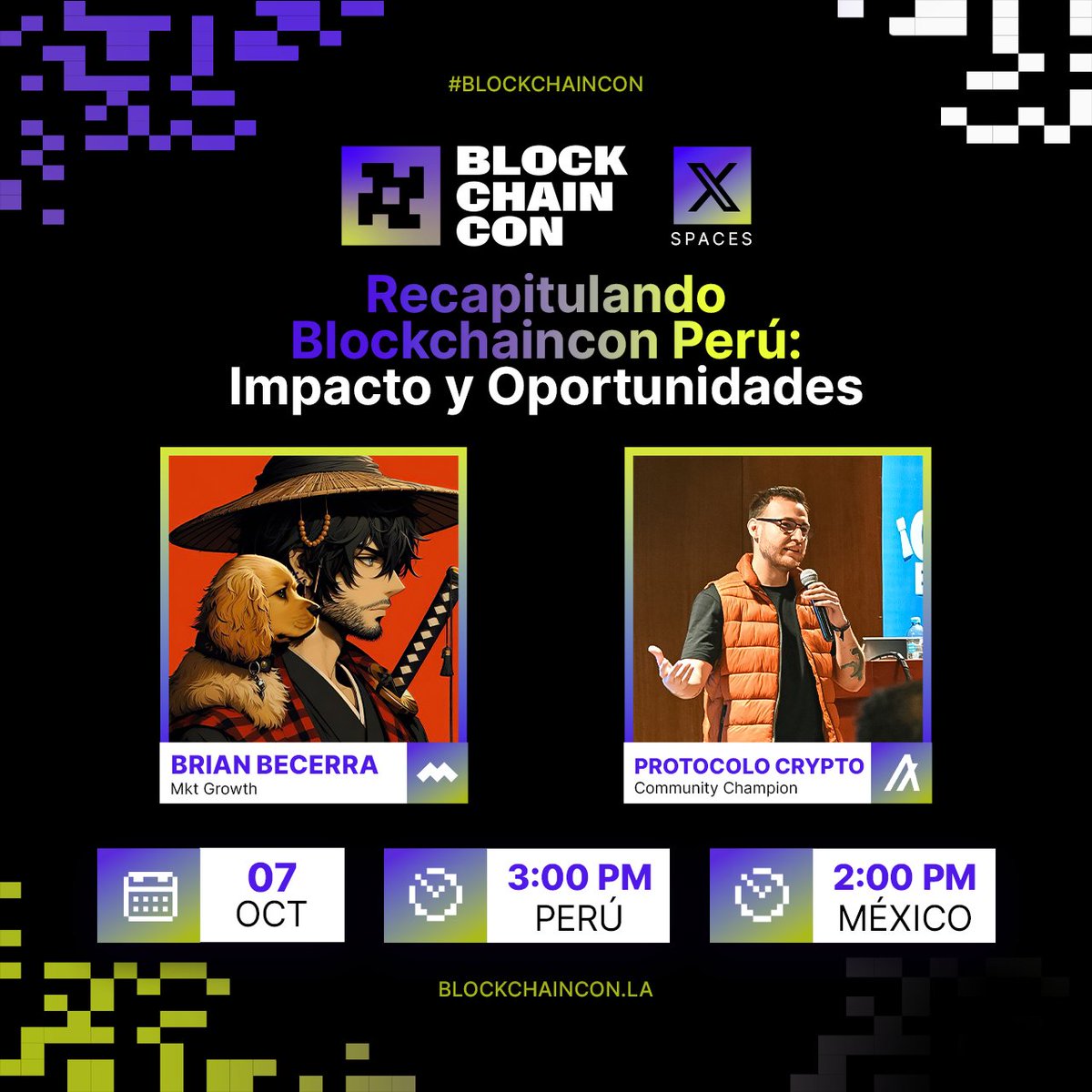 Blockchaincon -📍COL / MEX / PE 2024 tweet media