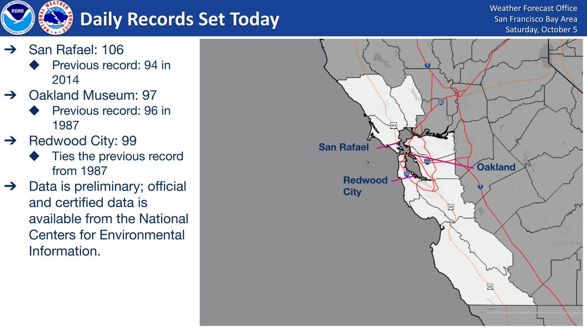 NWS Bay Area 🌉 tweet media