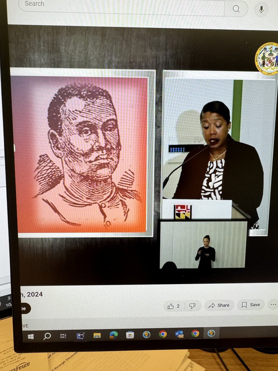 DickUliano's tweet image. Maya Davis and depiction of Sidney Randolph 1 of 3 men lynched in Montgomery County in the late 19th century Davis addressed the Maryland state Lynching Truth and Reconciliation Commission public hearing at The Universities at Shady Grove @wtop