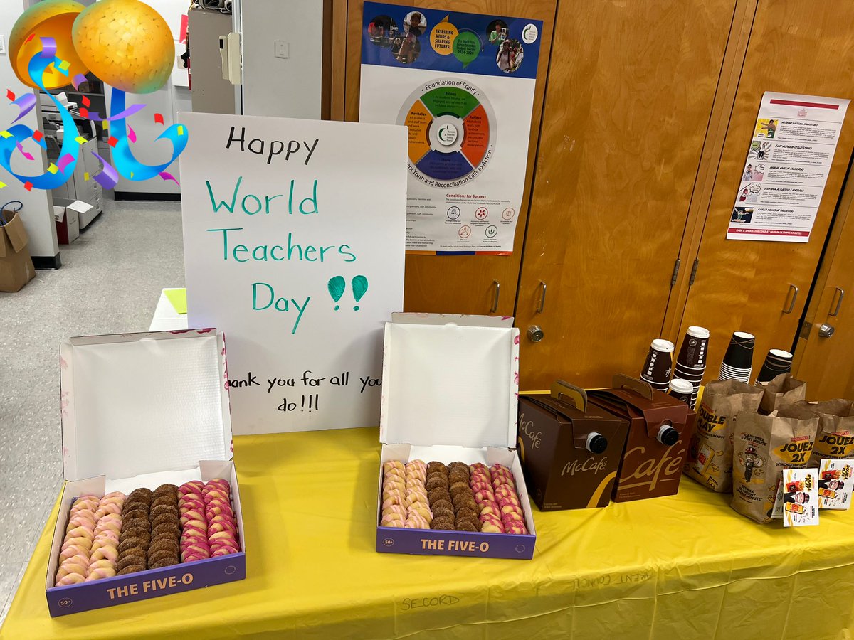 SecordTDSB (@secordtdsb) on Twitter photo Happy World Teachers’ Day to all educators who are continually dedicated to serving students in <a href="/tdsb/">Toronto District School Board</a>. Yesterday we celebrated the amazing educators at <a href="/SecordTDSB/">SecordTDSB</a>. Thank you for all you do! Happy World Teachers’ Day to all educators who are continually dedicated to serving students in <a href="/tdsb/">Toronto District School Board</a>. Yesterday we celebrated the amazing educators at <a href="/SecordTDSB/">SecordTDSB</a>. Thank you for all you do!