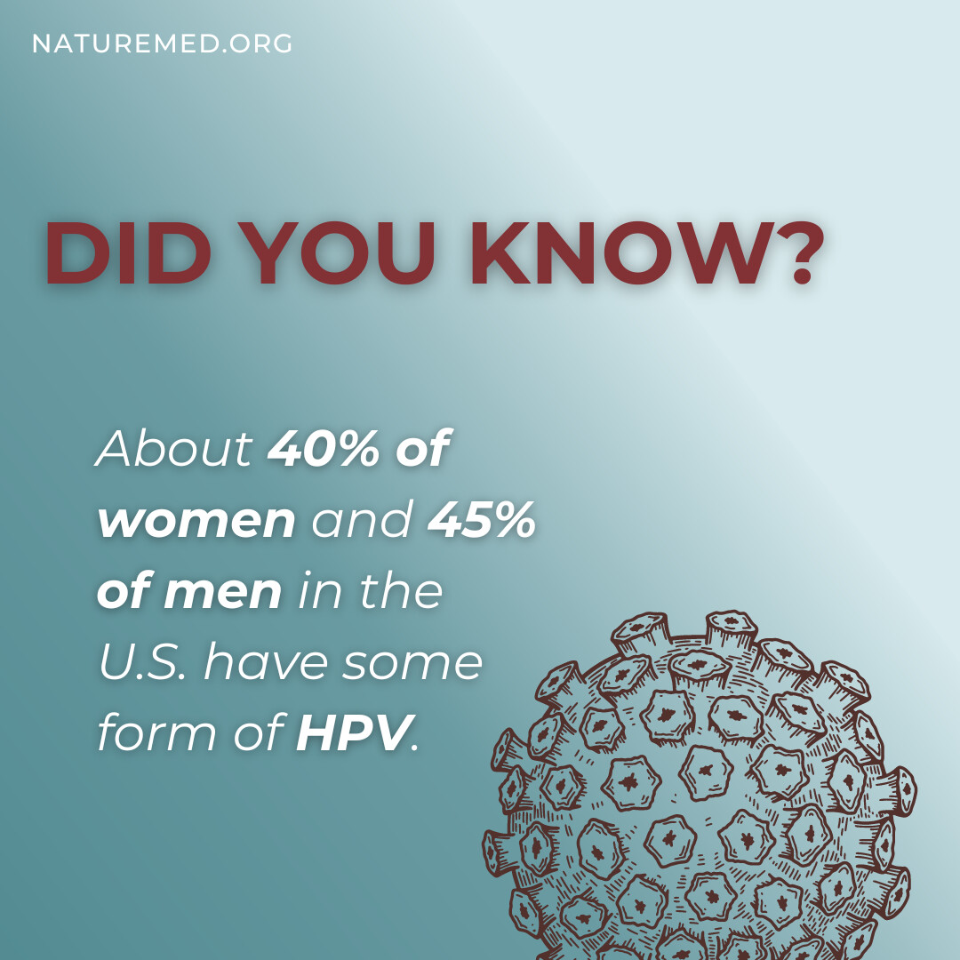 Stay ahead of the game: HPV prevention (or early detection) could safeguard your long-term health and reduce the effects of related conditions. 

naturemed.org/how-do-naturop…