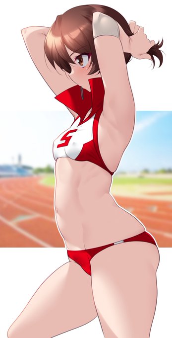 アスリート忍チャン(?)誕生日おめでとうございます〜♪🥳🎂忍ちゃんは走るの速そうよね~🤗え、理由?空気抵抗…とか!?!?🤔
今日のガルパンお絵描きオフ会に行けなかったのでちょっと気分転換ラクガキ…💦 