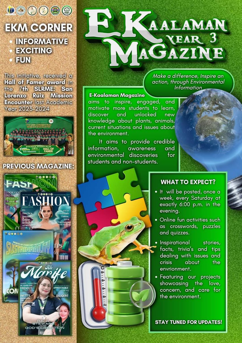 sjps_eco's tweet photo. 𝐓𝐡𝐞 𝐞𝐚𝐫𝐭𝐡 𝐢𝐬 𝐭𝐡𝐞 𝐋𝐨𝐫𝐝'𝐬, 𝐚𝐧𝐝 𝐞𝐯𝐞𝐫𝐲𝐭𝐡𝐢𝐧𝐠 𝐢𝐧 𝐢𝐭, 𝐭𝐡𝐞 𝐰𝐨𝐫𝐥𝐝, 𝐚𝐧𝐝 𝐚𝐥𝐥 𝐰𝐡𝐨 𝐥𝐢𝐯𝐞 𝐢𝐧 𝐢𝐭.” — 𝐏𝐬𝐚𝐥𝐦 𝟐𝟒:𝟏

𝐀𝐑𝐄 𝐘𝐎𝐔 𝐑𝐄𝐀𝐃𝐘 𝐅𝐎𝐑 𝐘𝐎𝐔𝐑 𝐄-𝐌𝐀𝐙𝐈𝐍𝐆 𝐆𝐑𝐄𝐄𝐍 𝐓𝐈𝐂𝐊𝐄𝐓 𝐓𝐎 𝐀𝐃𝐕𝐄𝐍𝐓𝐔𝐑𝐄? 🗣️ https://t.co/BXXznXSIcC