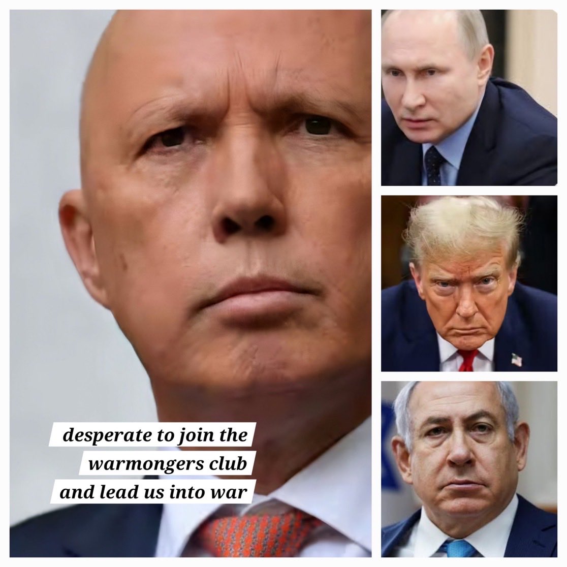 CaraMia200's tweet photo. @JeremyTattersa2 #VisionlessBruteDutton: Unqualified for public office.
Out his depth,struggles w/ intellectual heft of being political leader. Alarmingly reliant on nefarious & vested interests for advice he requires. Hiding behind tough talk, over 2 decades, achieved SFA. #Auspol #Dickson https://t.co/PgVSfu4zSk