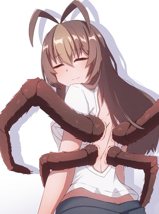 ほぼ毎日 うちの子/よその子             
605枚目 ペイクリィちゃん(よその子/Skeb)

背中から何かしら生えている子だと付け根を描きたくなります🕷
改めてリクエストありがとうございました! 