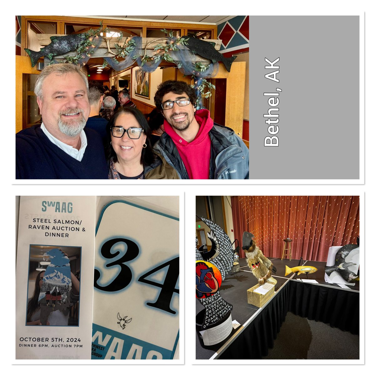 What a fun evening tonight at the local SwAAG art auction. Was able to win a few prize pieces!