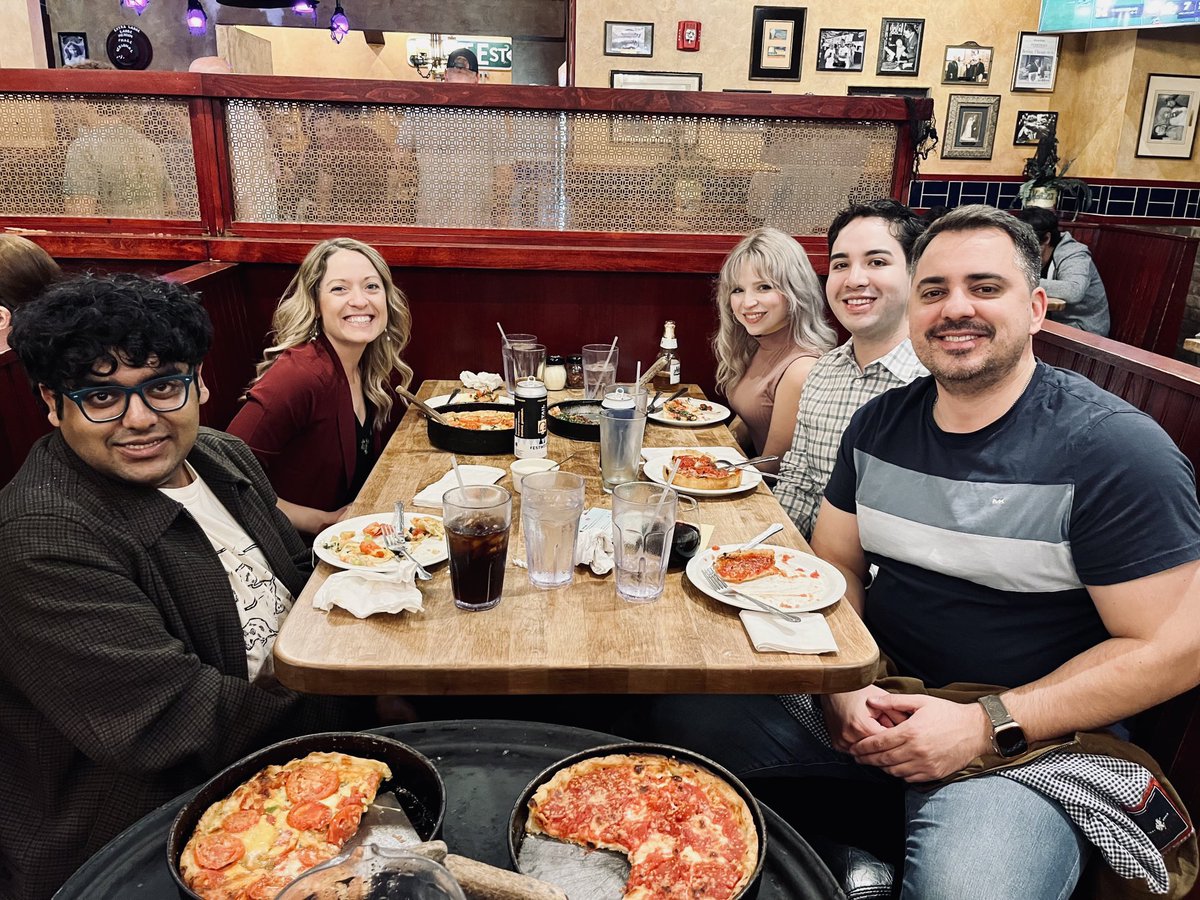 Adrienne M Antonson, PhD (@amantonsonphd) on Twitter photo Lab dinner <a href="/LouMalnatis/">Lou Malnati's Pizza</a> Chicago for the 1st night of <a href="/SfNtweets/">Society for Neuroscience (SfN)</a> #SfN2024 🍕🧠🥼 Lab dinner <a href="/LouMalnatis/">Lou Malnati's Pizza</a> Chicago for the 1st night of <a href="/SfNtweets/">Society for Neuroscience (SfN)</a> #SfN2024 🍕🧠🥼