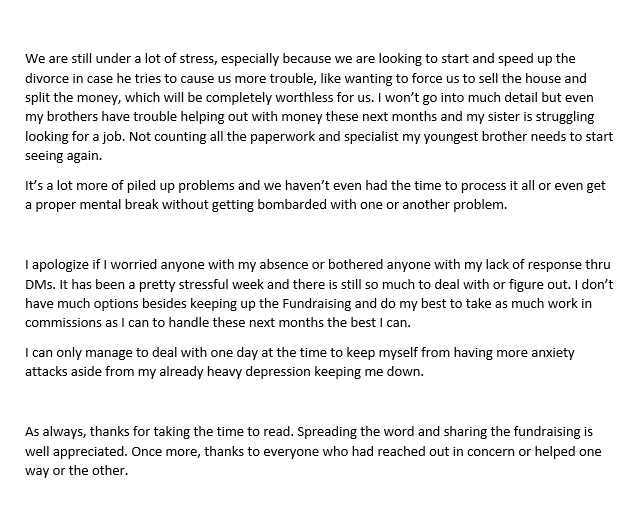 Mikhism's tweet photo. 📢 New Major Update - October 6th

💛 I am officially starting a funding at https://t.co/eod92KjlwL

🤍 As well keep it up in Ko-Fi at  https://t.co/DqGudVb28N 

⬇️ Previous updates in the links below⬇️ https://t.co/JiMOM4QfHC