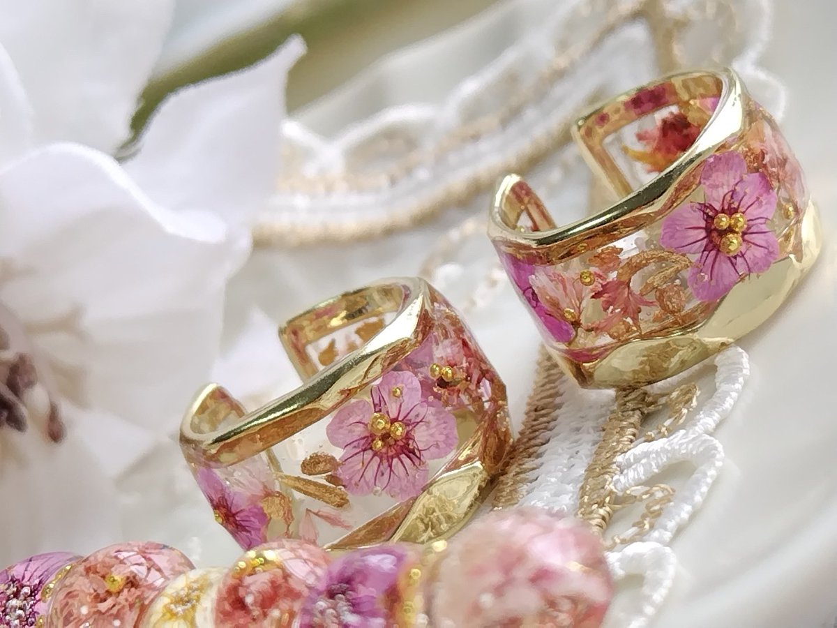 vivi❁お花のアクセサリー tweet media