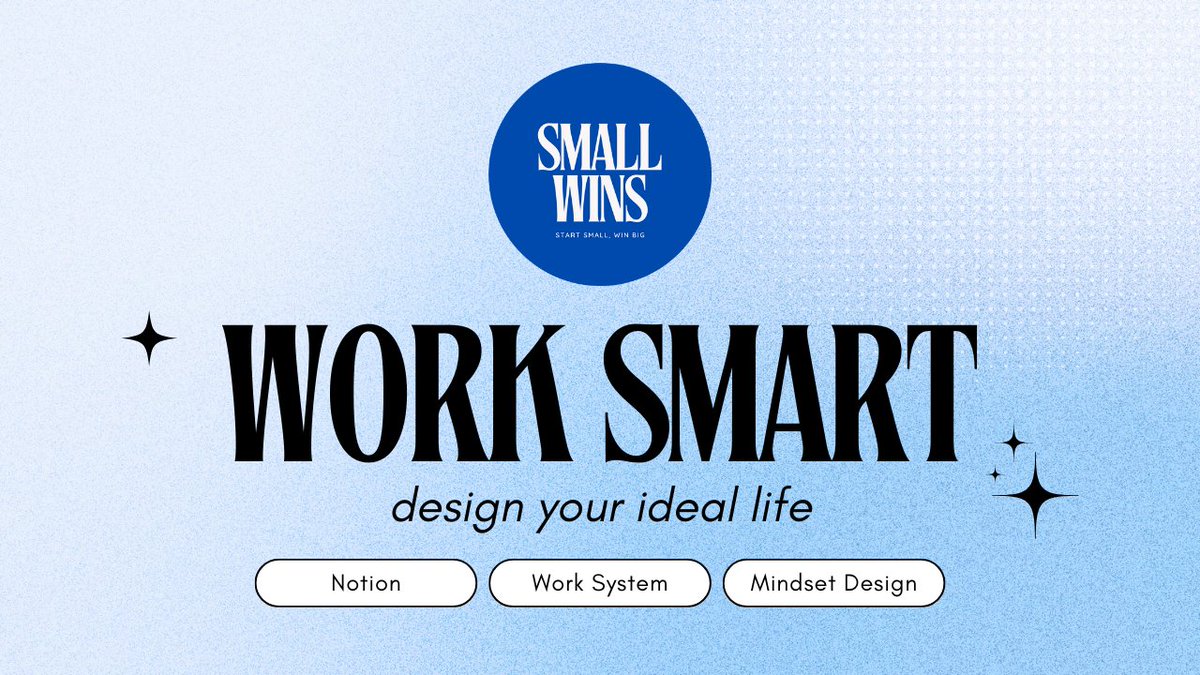 Small Wins | Notion Creator tweet media