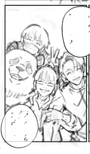次の漫画おまけ入れて10Pになっちゃった ペン入れ頑張る 