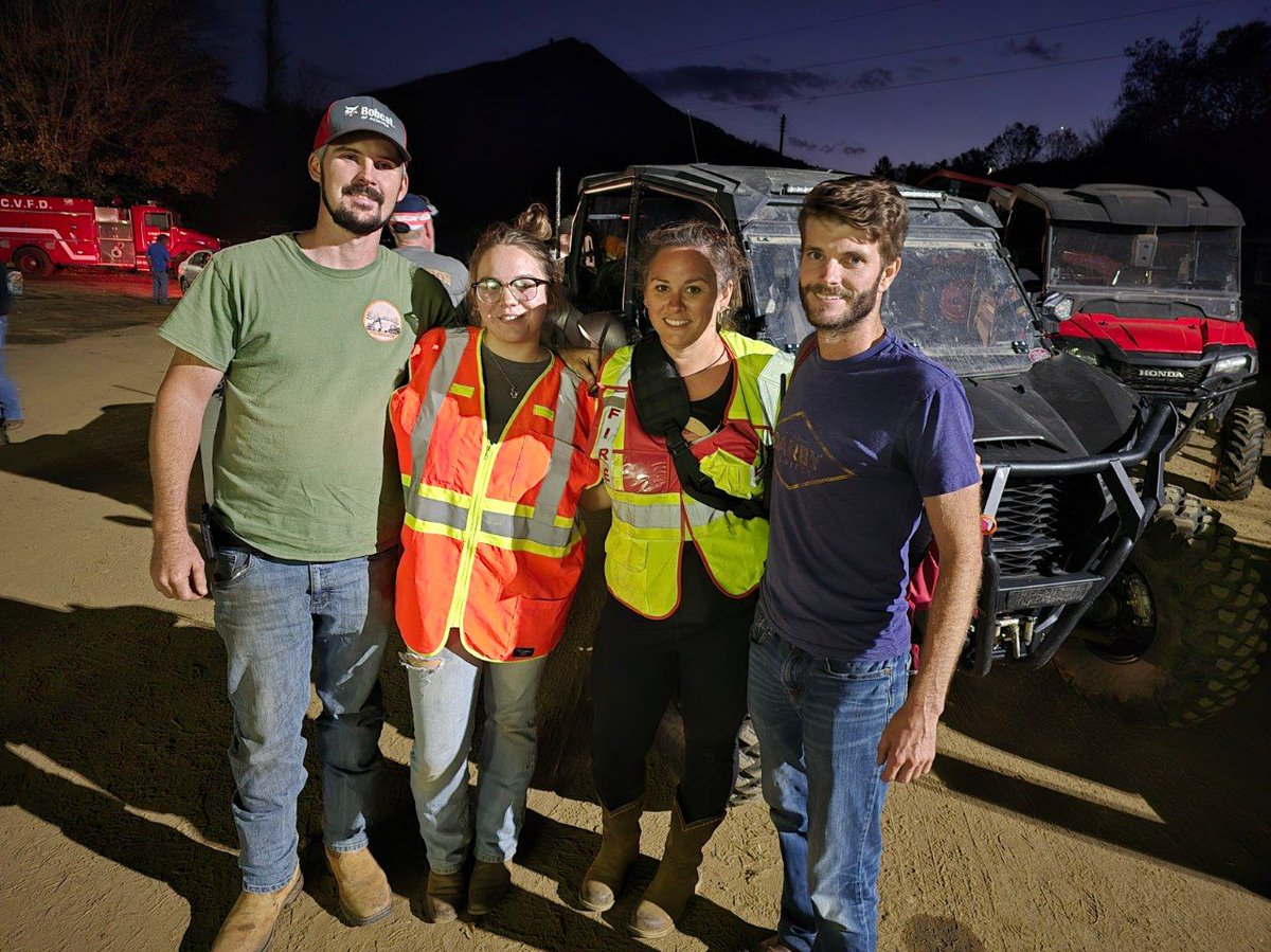 Doc saved a life tonight!
This is the local fire department in Creston, NC and as we finished the day getting ready to go to have dinner, they ran up to our SUV and said hey someone is dying on the mountain top. I had to stay behind since 3 medical ppl rode with him . They hauled