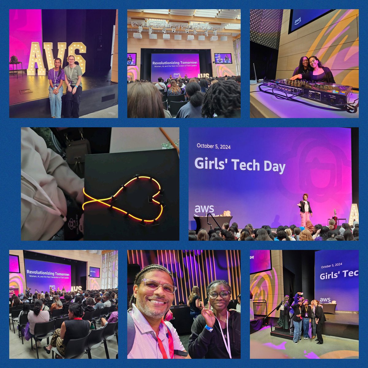 dajob2000's tweet image. Today, I took some amazing young ladies from @GrahamParkMS to @AWSEvents Girls Tech Day, and they had a great time!!! #teacherlife #AWSGIRLSTECHDAY