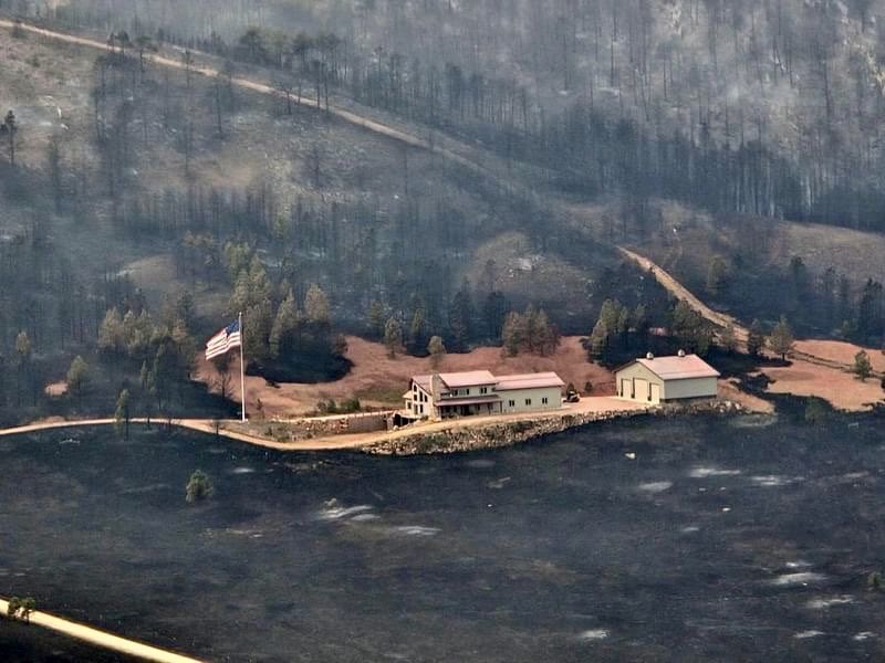 HotshotWake's tweet photo. Incredible scenes coming out of the Elk Fire. #wyfire #wywx #wildfire 

The fire impacted homes in the local community but an incredible fight was put up to save as many as they possibly could. At 1:30 AM crews were forced to finally evacuate out of the subdivision along HWY 14 due to the extreme fire behavior. 

Firefighters including Hotshot crews, Engines, heavy equipment, and water tenders quickly fired off county road 144 to stop the spread of the fire into another subdivision. Just an insane night if firefighting in Wyoming. 

Thanks to the subscribers who sent in these incredible scenes from last nights fight. Solid work all around in the toughest conditions out there.