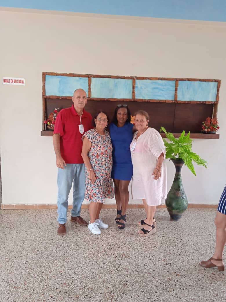 filialmatanzas's tweet photo. Buenas noches 🇨🇺🇨🇺!!
Hoy se realizó la conferencia Provincial del sindicato de Industrias, dónde fuimos representados por Rosmary Ramos, Martha Perez Ramirez y Tomás Domínguez secretarios y miembros de nuestras Secciones Sindicales. Felicidades 👏🇨🇺
#CTCCuba
#CopextelPresente https://t.co/mKZalYMisf