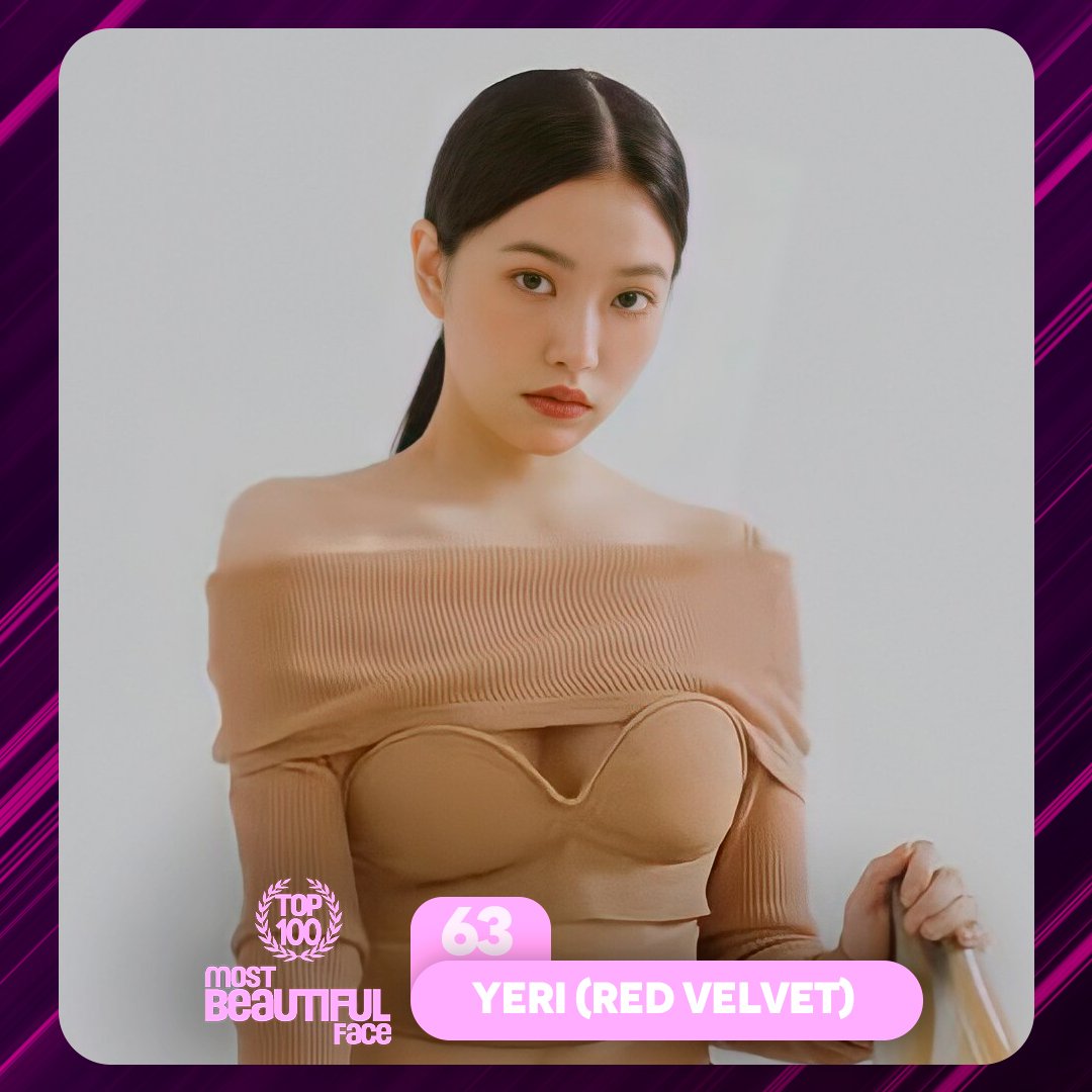 TOP100KPOP's tweet photo. TOP 100 – Most Beautiful Faces Of K-POP in 2024

#63 YERI (#REDVELVET)

Congratulations! 🎉 https://t.co/aJcWruKFSn