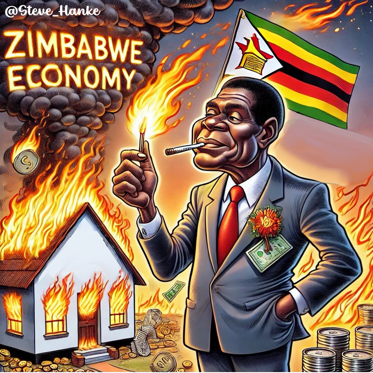 #ZIMWatch🇿🇼: Since its adoption on April 8, 2024, the ZiG has depreciated by a STAGGERING ~67% against the USD.

ZIM LEADERSHIP = ARROGANT, CORRUPT, &amp; INCOMPETENT.