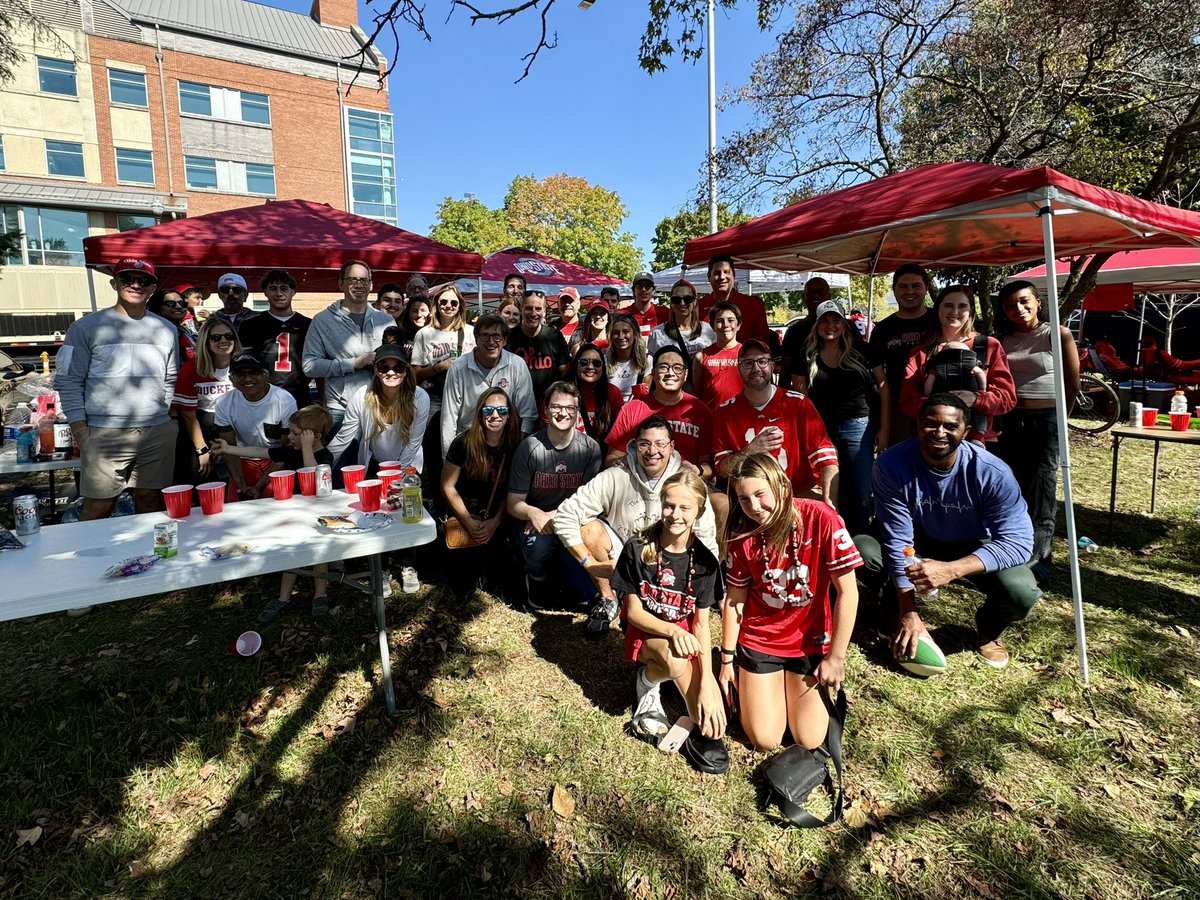 Peter L. Lu, MD, MS (@pllu) on Twitter photo Our <a href="/nationwidekids/">Nationwide Children's Hospital</a> GI tailgate for today’s <a href="/OhioStateFB/">Ohio State Football</a> win. And with special guest <a href="/andrewbgrossman/">Andrew Grossman MD</a> - here for his son’s college visit! Go Bucks. 🏈
<a href="/CarloDiLorenzo1/">Carlo Di Lorenzo</a> <a href="/RossMaltz/">Ross Maltz, MD</a> <a href="/NeeterzB/">Neetu Bali</a> <a href="/deslilo/">Desale Yacob, MD / ዶር. ደሳል ያቆብ</a> <a href="/JaimieNathan/">Jaimie Nathan</a> Our <a href="/nationwidekids/">Nationwide Children's Hospital</a> GI tailgate for today’s <a href="/OhioStateFB/">Ohio State Football</a> win. And with special guest <a href="/andrewbgrossman/">Andrew Grossman MD</a> - here for his son’s college visit! Go Bucks. 🏈
<a href="/CarloDiLorenzo1/">Carlo Di Lorenzo</a> <a href="/RossMaltz/">Ross Maltz, MD</a> <a href="/NeeterzB/">Neetu Bali</a> <a href="/deslilo/">Desale Yacob, MD / ዶር. ደሳል ያቆብ</a> <a href="/JaimieNathan/">Jaimie Nathan</a>