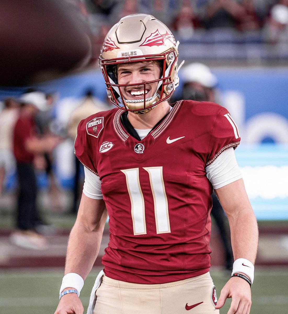 Thank you Brock Glenn for giving it everything you had tonight &amp; for giving FSU fans some hope for the future. 🍢💯