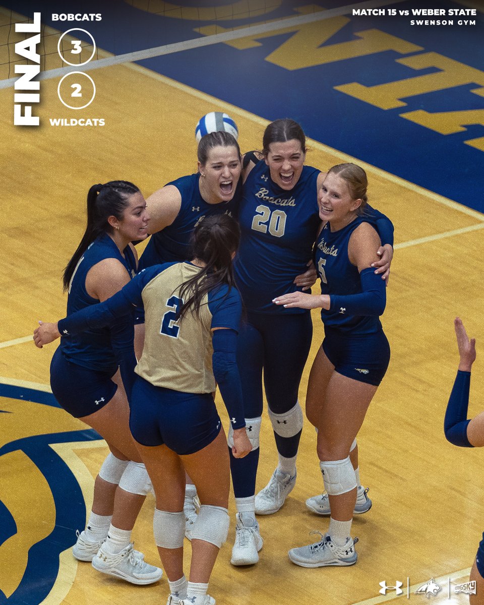 𝗕𝗢𝗕𝗖𝗔𝗧𝗦 𝗕𝗘𝗔𝗧 𝗪𝗘𝗕𝗘𝗥 𝗦𝗧𝗔𝗧𝗘 𝗜𝗡 𝗙𝗜𝗩𝗘 👊

#GoCatsGo