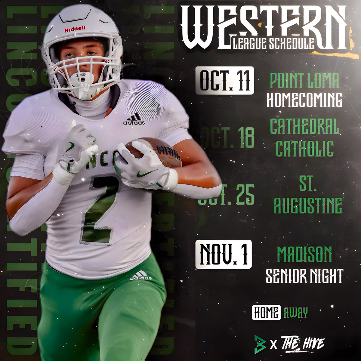 Time to lock the block down.

League Play Begins… Point Loma 1st up to bat for Homecoming. Need the fans to bring the noise‼️
#LincolnCertified 🍀 #RepTheHive