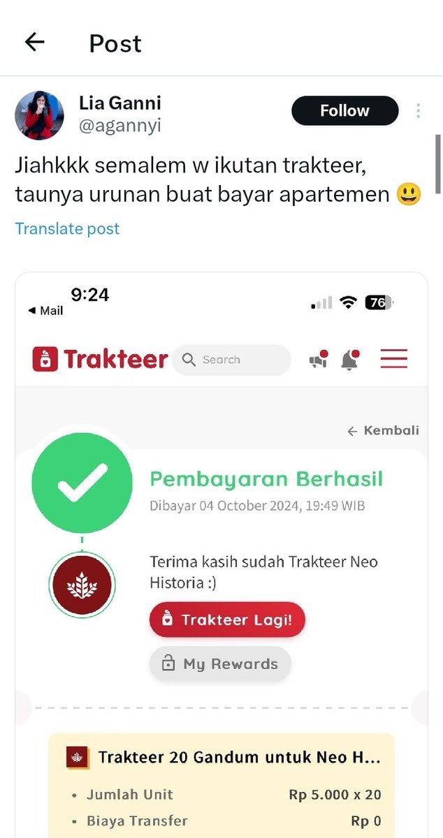 PartaiSocmed's tweet photo. Uangmu adalah cicilan apartmenku.

Menyapa kawan2 dunia maya.. https://t.co/bzqy6Xx2Rr