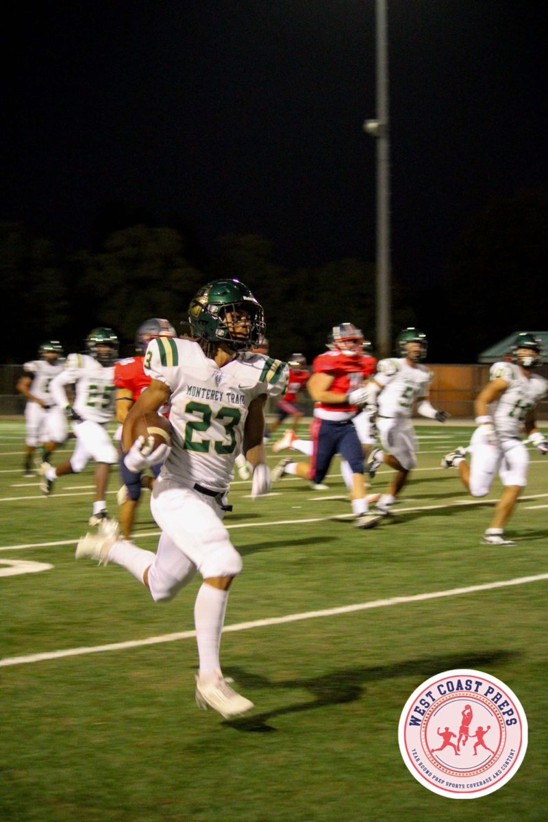 The Monterey Trail Way always finds a way.

Monterey Trail fends off Pleasant Grove comeback for third straight win, remains perfect in Delta League play.

Story: westcoastpreps.com/monterey-trail…