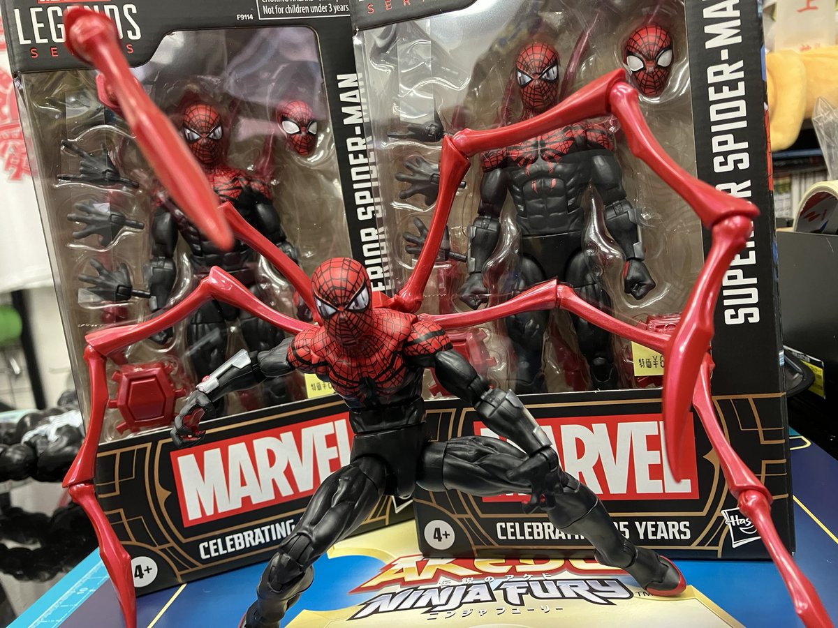 マーベルレジェンド 85周年記念 スーペリアスパイダーマン 6インチ