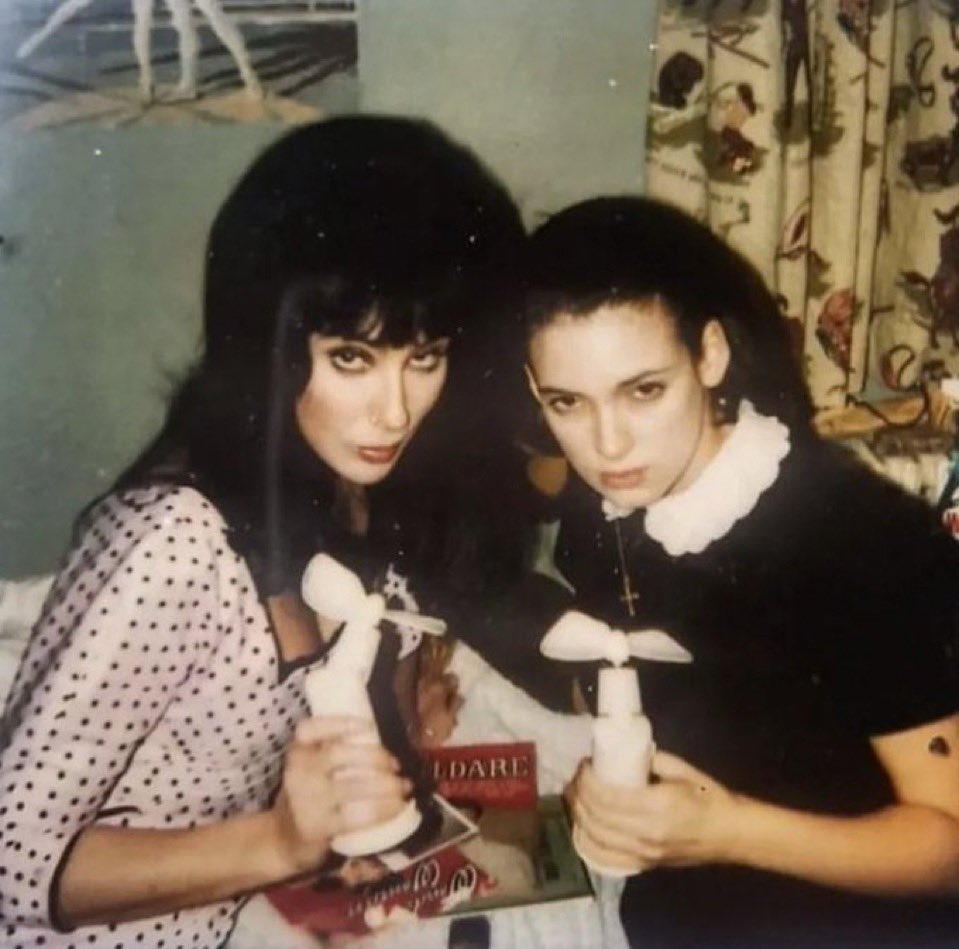 cher and winona ryder in “mermaids” (1990)