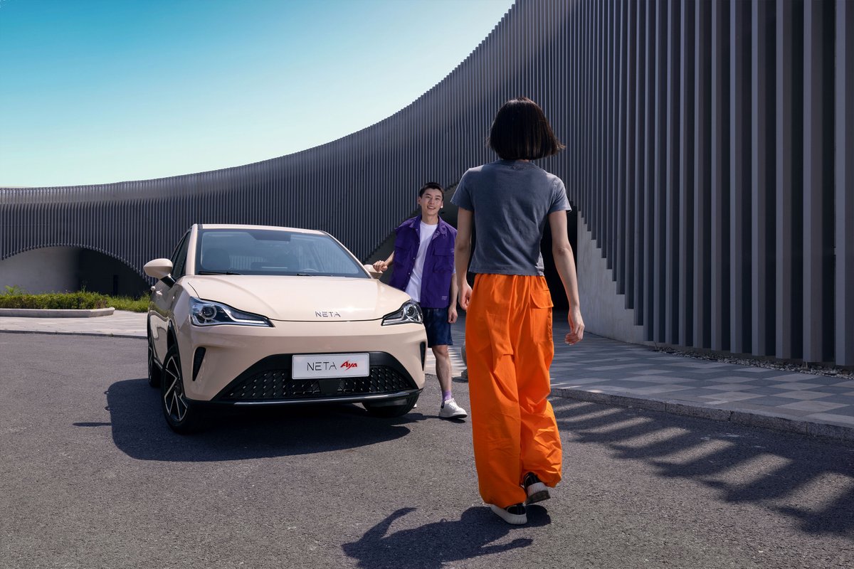 netaautoglobal's tweet image. Designed for the dreamers and doers, NETA AYA delivers a spacious 4070mm body and a 335L trunk, perfect for all your adventures and spontaneous plans.
Ready to make your dreams a reality with NETA AYA?
Learn more：netaauto.co
#NetaAuto #WOWNETA #NetaAya