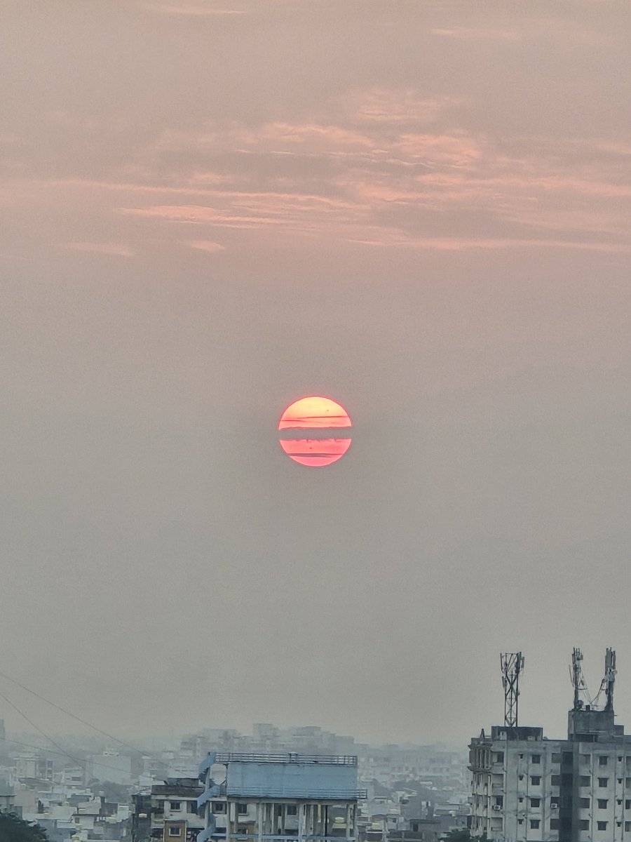 #sunrise as seen from my balcony