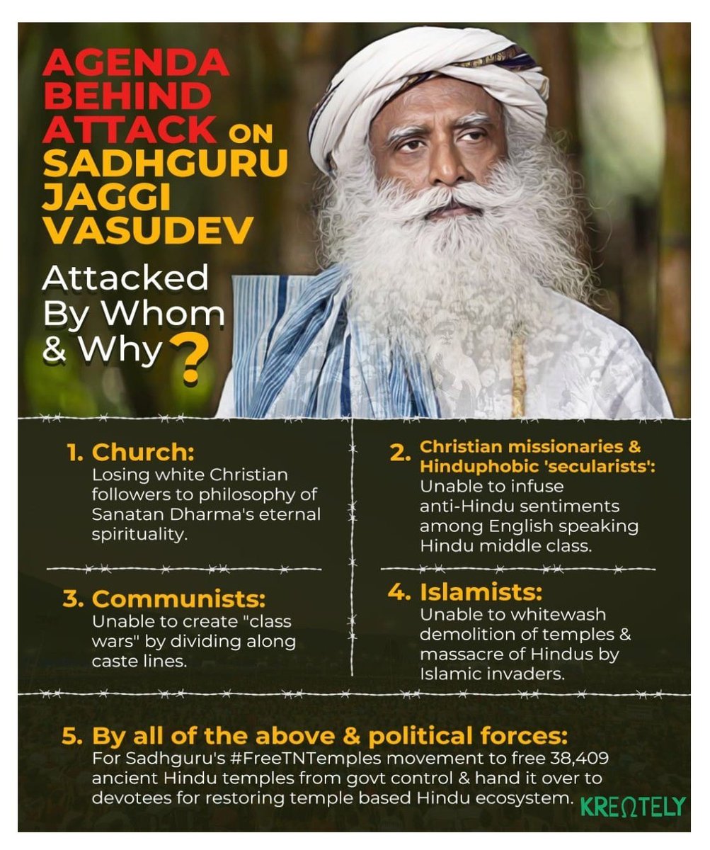 Ksareen30's tweet photo. Whose missing from the List? #Sadhguru #IshaFoundationCase  
Photo Credit - @KreatelyMedia https://t.co/nFbLisY689