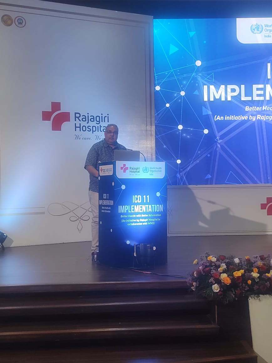 <a href="/drmathurp/">Dr Prashant Mathur</a> <a href="/drsukanya_r/">Sukanya Rangamani</a> participated in the #ICD-11 training workshop organised by <a href="/WHO/">World Health Organization (WHO)</a> at <a href="/Rajagiri_Hosptl/">Rajagiri Hospital</a> #Kochi 
ICD-11 is a digital tool easy to use for standardizing and coding medical datasets