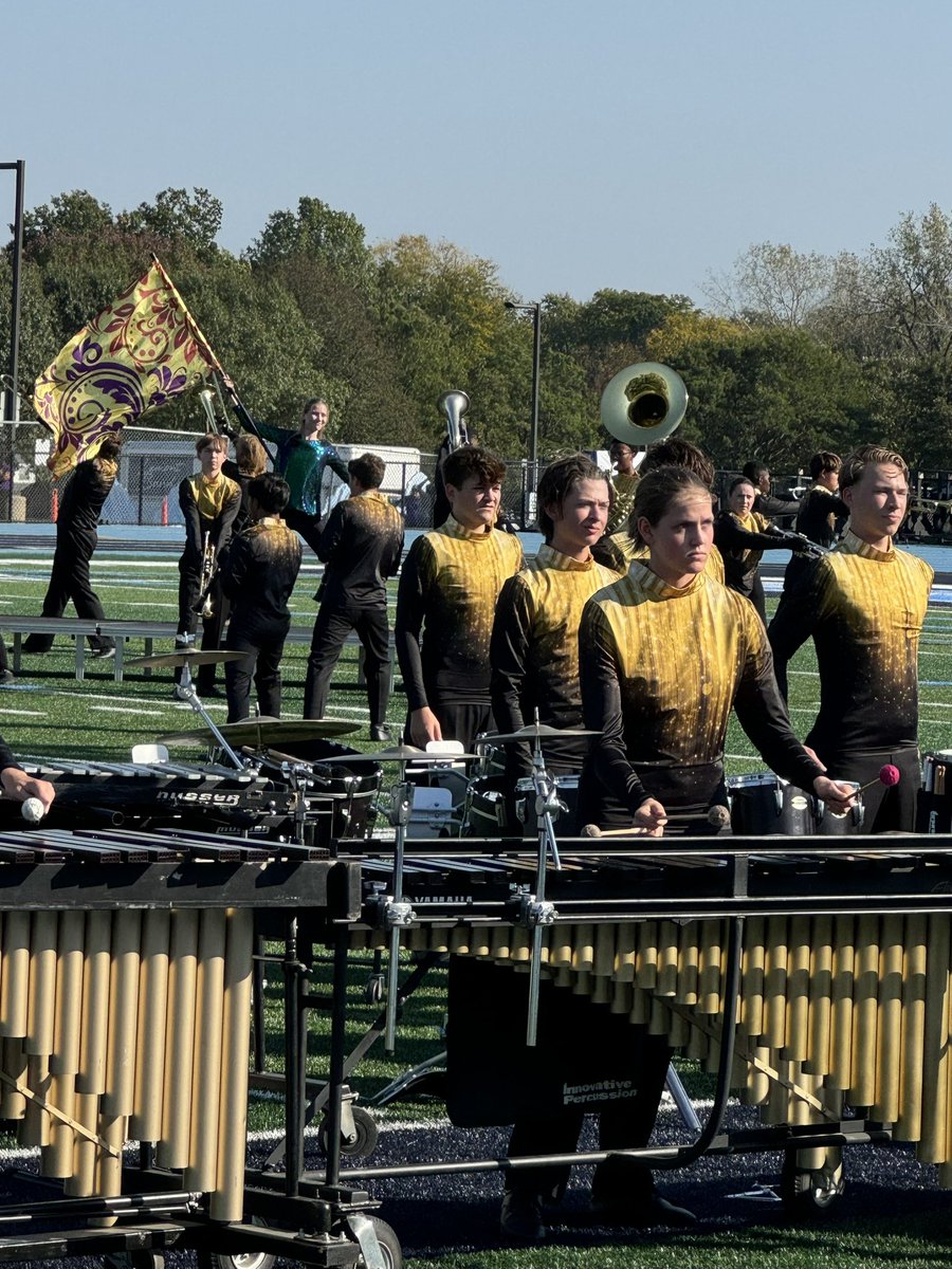 It’s always tough being the first band on in your class, but these kids were what we call “the measuring stick” today. 1st in Class A competition with the Outstanding General Effect award, as well. Two weeks until ISU!