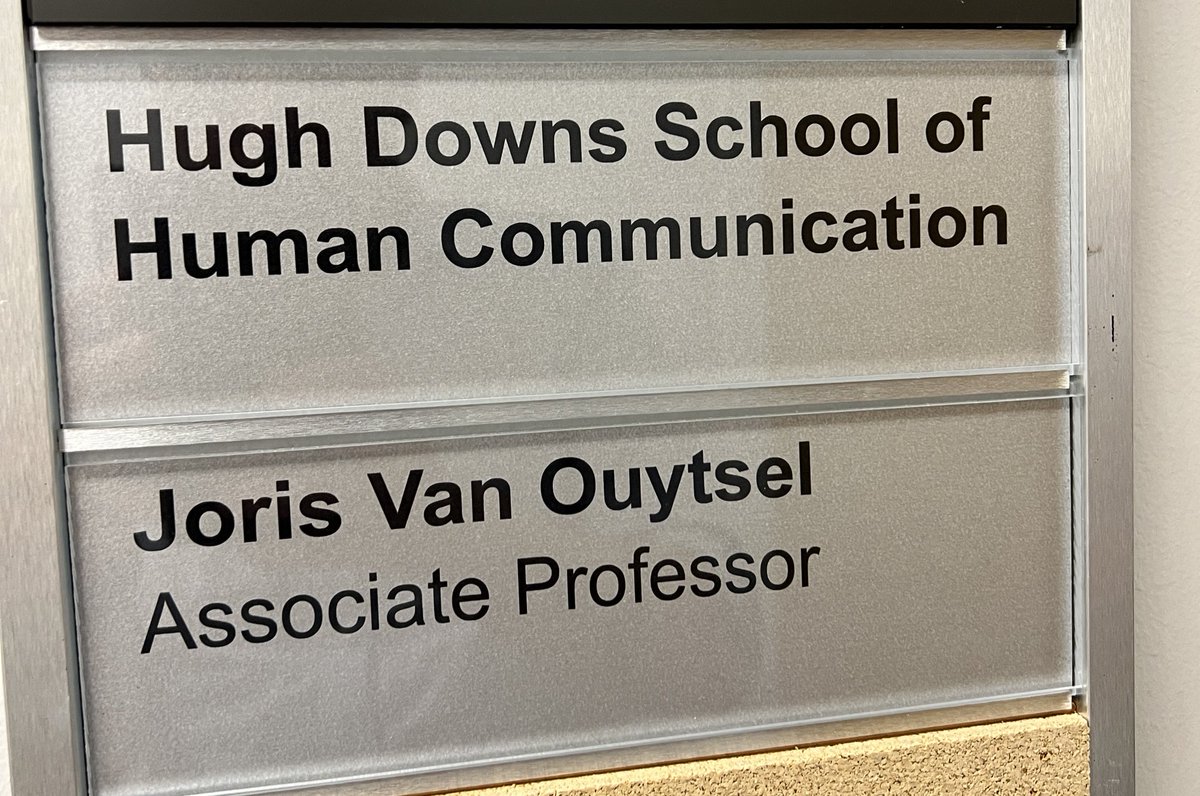 jorisvanouytsel's tweet image. Two months into the semester as an associate professor, and I’m excited to be featured in a story about my promotion. So grateful to call @asuhdshc home for over 3 years now. Thank you to my colleagues and students for creating such a supportive community! news.asu.edu/b/20241003-int…