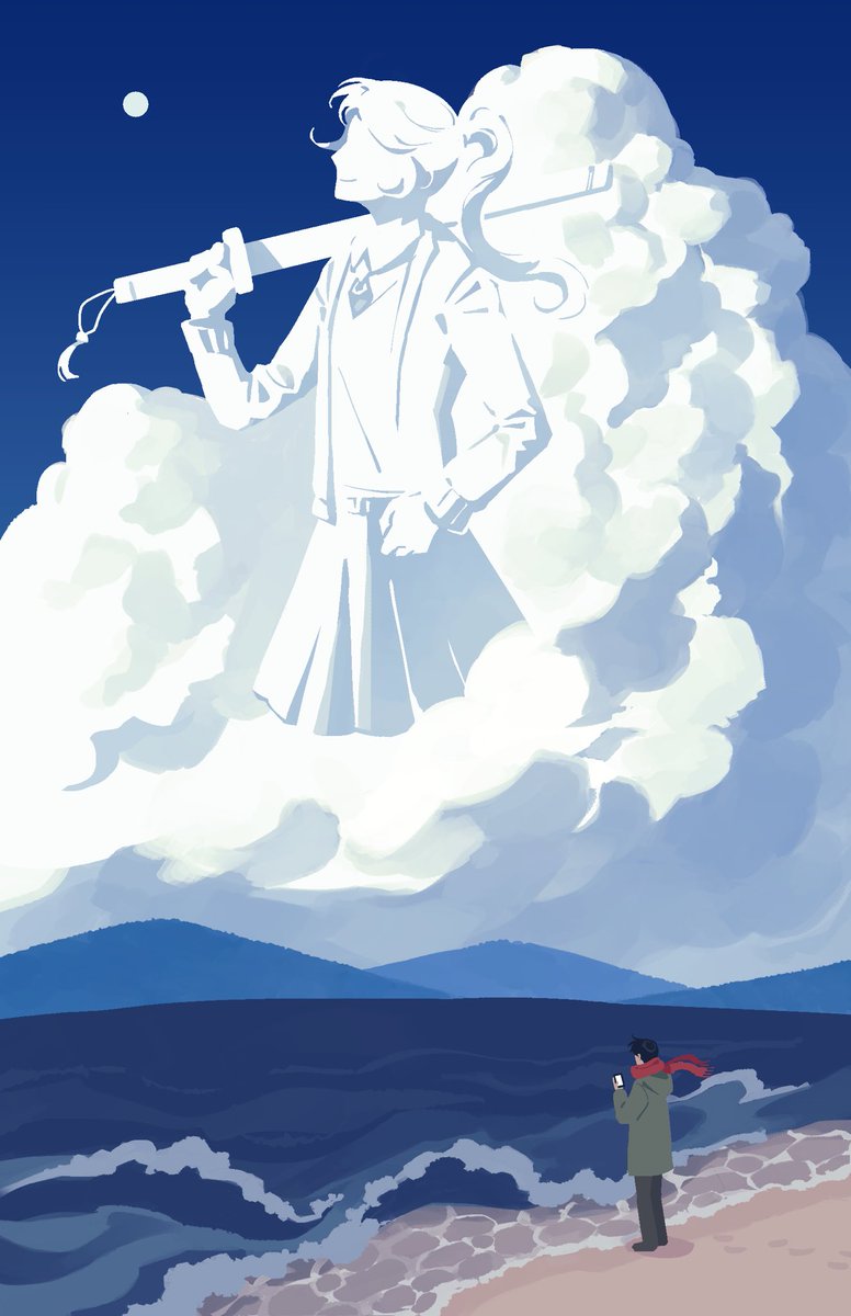 apolocelot's tweet image. my piece for Serenity - an outer god family zine @THEMAzine 
[ORV]
