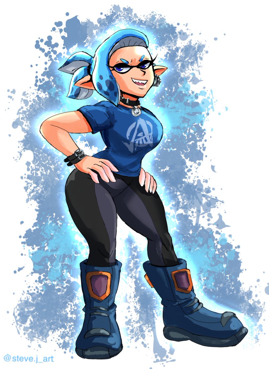 A commission of my inkling Grace! thank you to <a href="/Steve_J_art/">Steve Jones</a> for this awesome drawing.