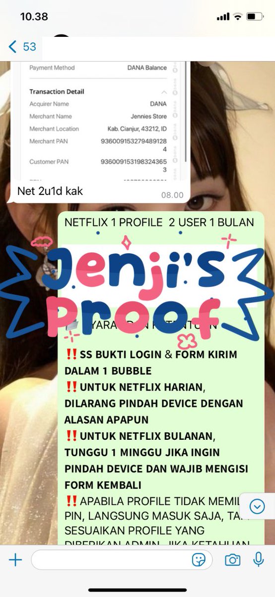 lyirenn's tweet photo. @cheezucake_ netflix 1hari 2u https://t.co/zchWdxKYNX