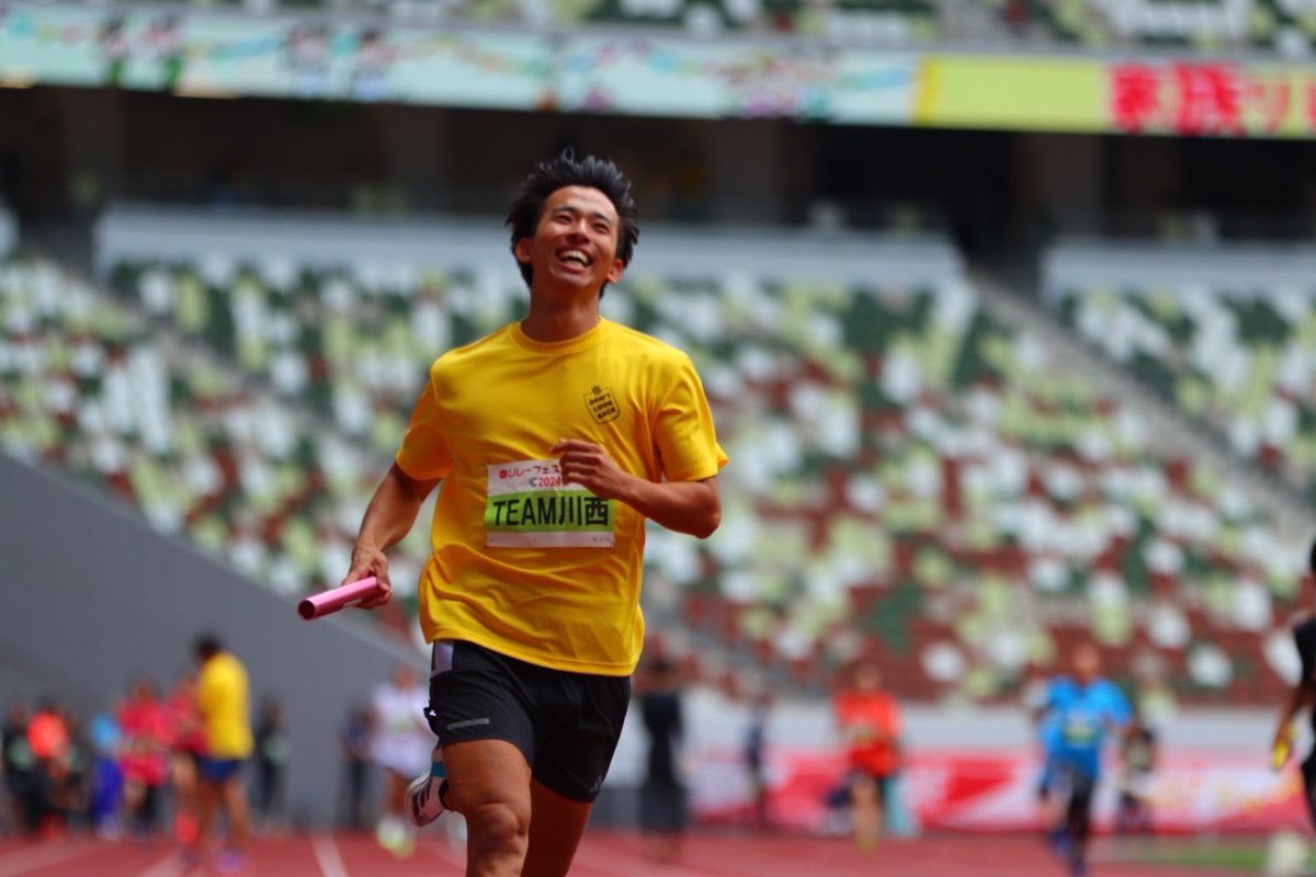 jaaf_official's tweet photo. 【#リレフェス】

◆家族リレー（4×100mリレー） タイ��レース

≪6組≫
1着 TEAM川西　51秒54
2着 わたそんず　54秒10
3着 プリティ☆LUCKY☆もふてぃ　1分01秒40
4着 yaguファミリーHSYAI　1分02秒44
5着 うちら４姉妹　1分05秒04
6着 TEAM SAIGUSA　1分09秒74
7着 team成生　1分12秒57
8着 よしのりファミリー　2分16秒98

✅結果速報
https://t.co/NrT9pDoSi0
#日本選手権リレー #JAAF #陸上 #リレー