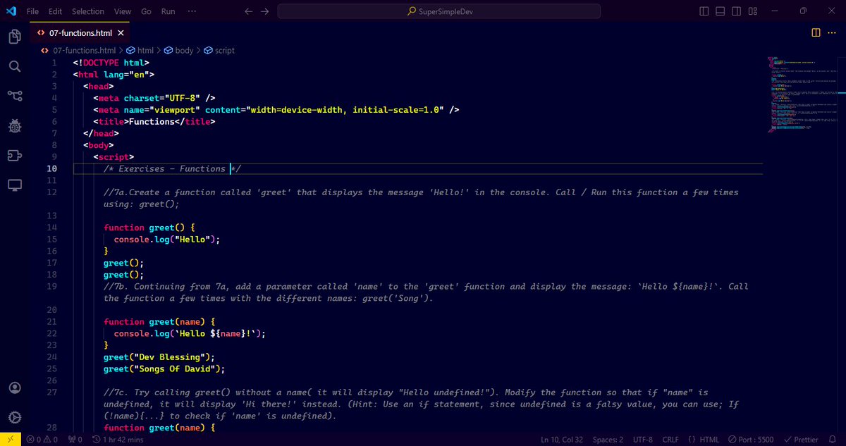 thesongmartins's tweet image. Day 18 #100daysofcodechallenge #100DaysOfCode ✅So I had to go back to refresh all that I have learned with a suggested resource from @StacyInTech_ and I did the exercises from the course. I have been off due to choked tasks etc.
 #buildinpublic #frontendengineer #javascript #jsx
