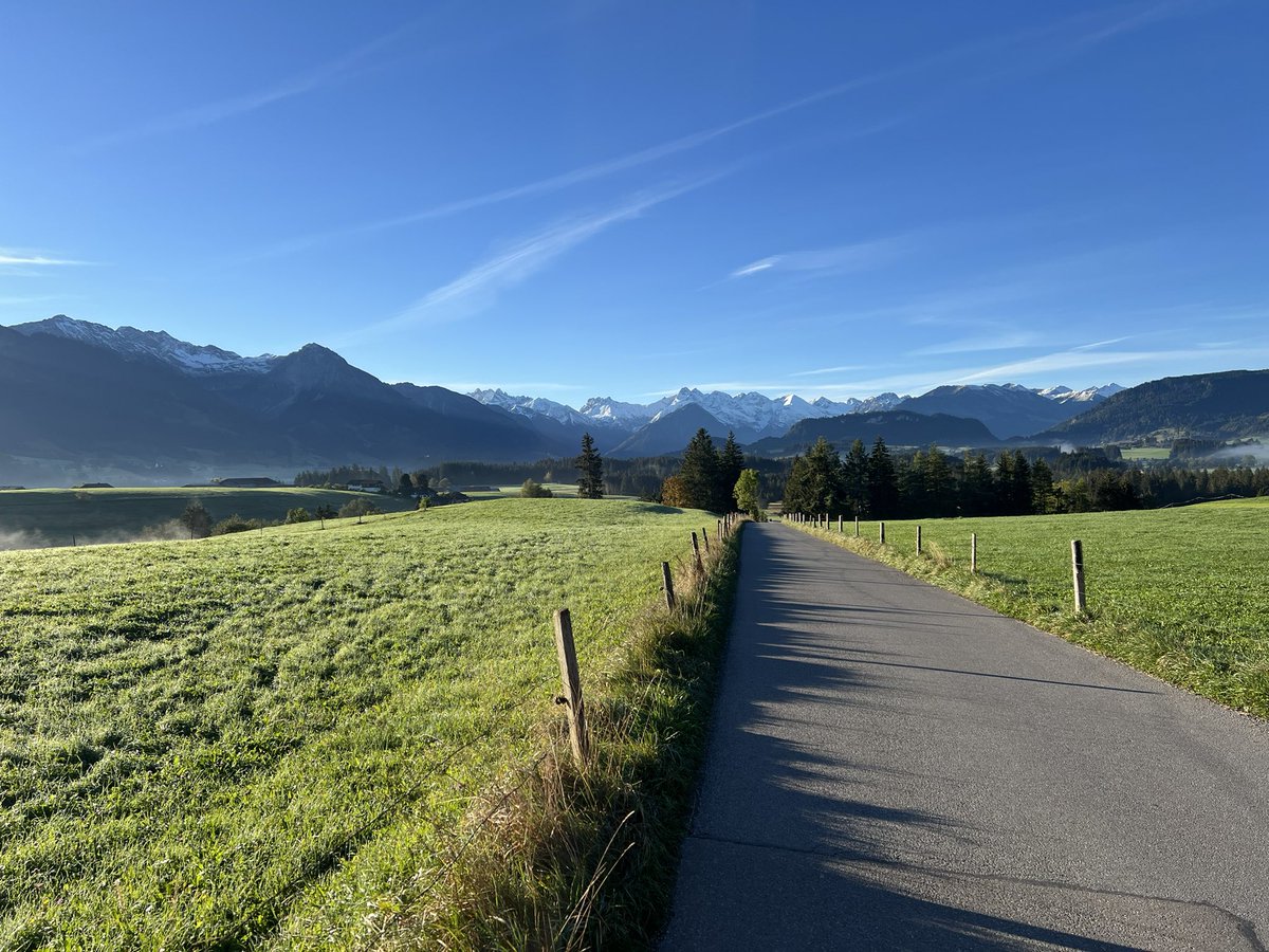 Ein herrlicher Sonntagmorgen.